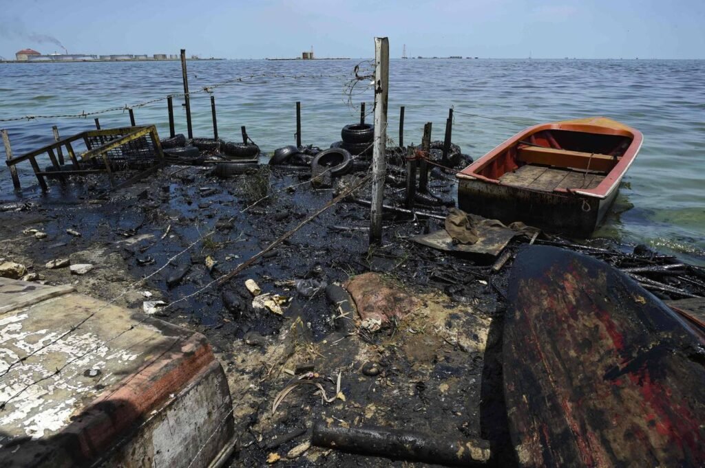 Zulia | Vea las imágenes de la NASA que muestran el incremento de la contaminación en el Lago de Maracaibo