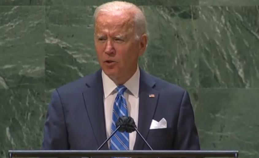 Biden desde la ONU: "Nuestro poder militar debe ser nuestro último recurso, no el primero"