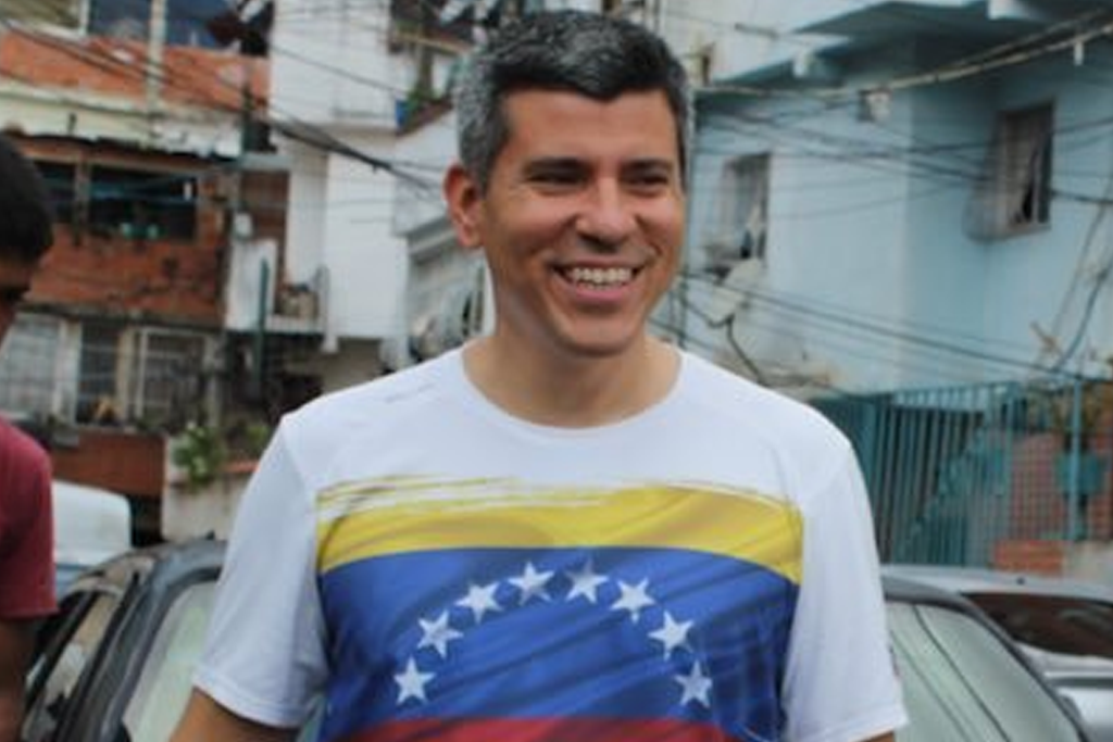 David Uzcategui, candidato a la gobernacion de Miranda