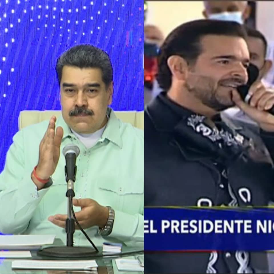Maduro y Pablo Montero