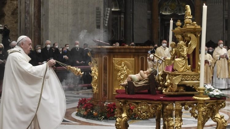 Papa Francisco - Misa Nochebuena 2021