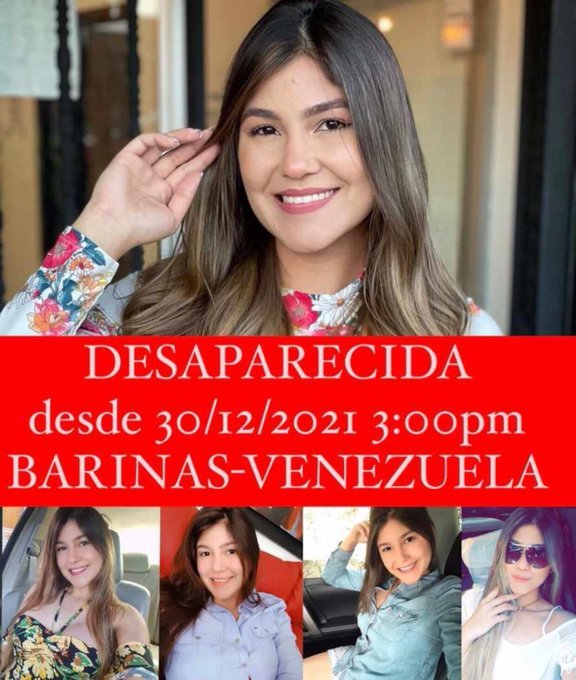 Lo que se sabe de la joven Franyeli Guerrero, quien está desaparecida desde hace 5 días en Barinas