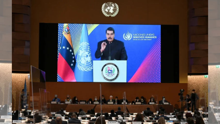 Nicolás Maduro en la 49° Sesión Ordinaria del Consejo de Derechos Humanos de la ONU