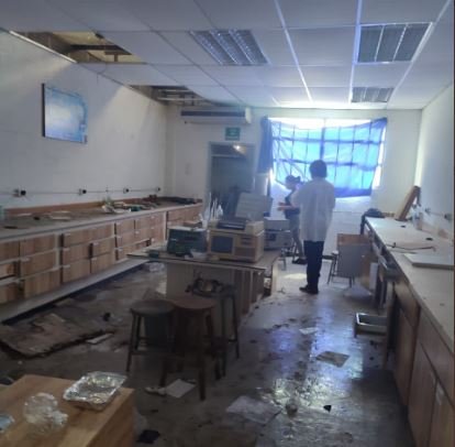 Facultad de Ingeniería de la UCV quedó destruida tras ser violentada por delincuentes