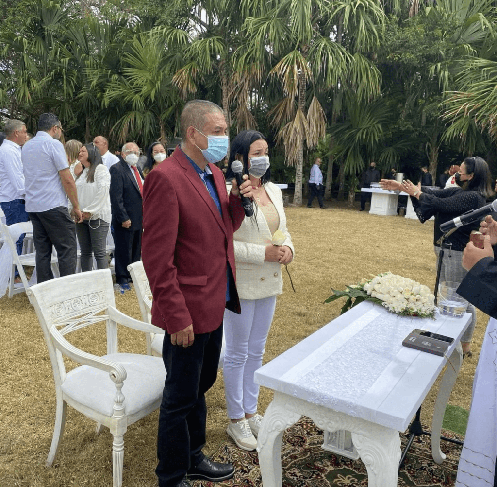 Así fue la boda del gobernador de Bolívar en el Parque Nacional La Llovizna (+Reacciones)