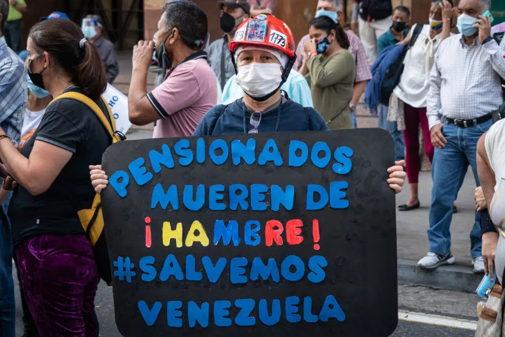Táchira | Jubilados del IVSS protestaron para exigir el pago del Bono Recreacional