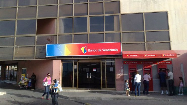 Reportan la caída de la plataforma del Banco de Venezuela