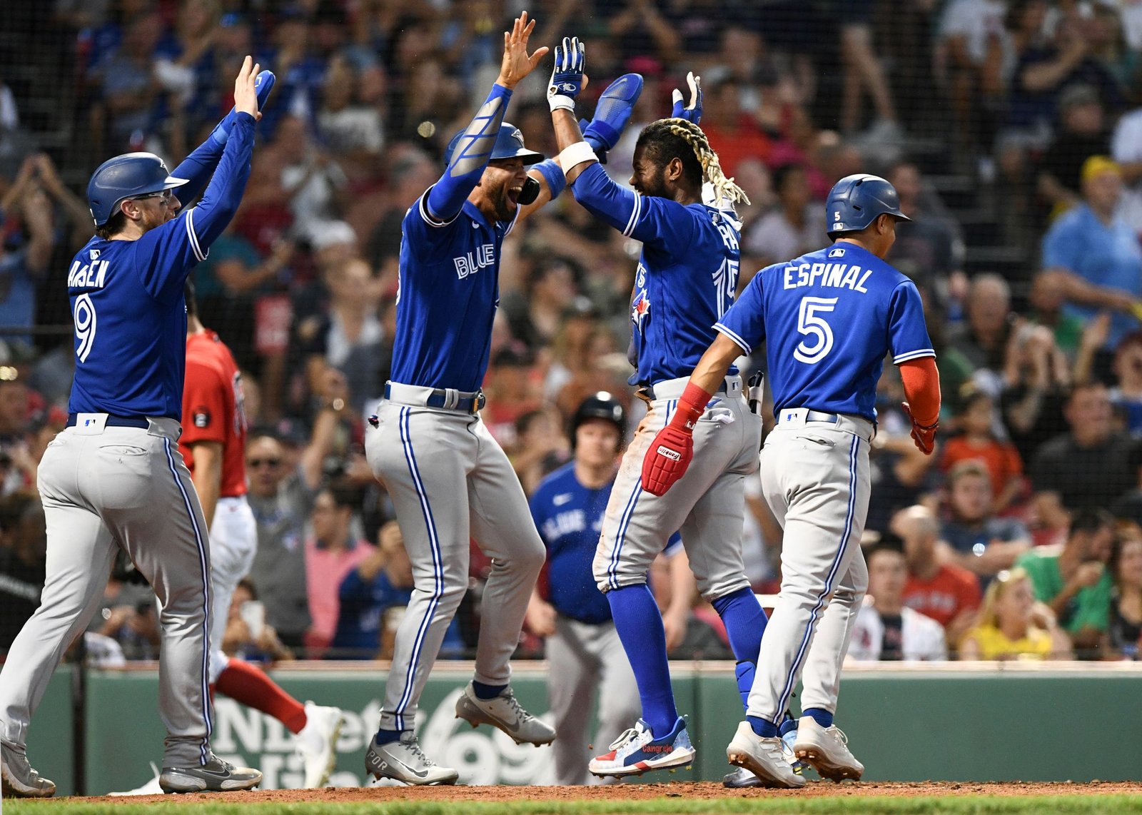 Azulejos de Toronto con mejor racha positiva en béisbol de MLB