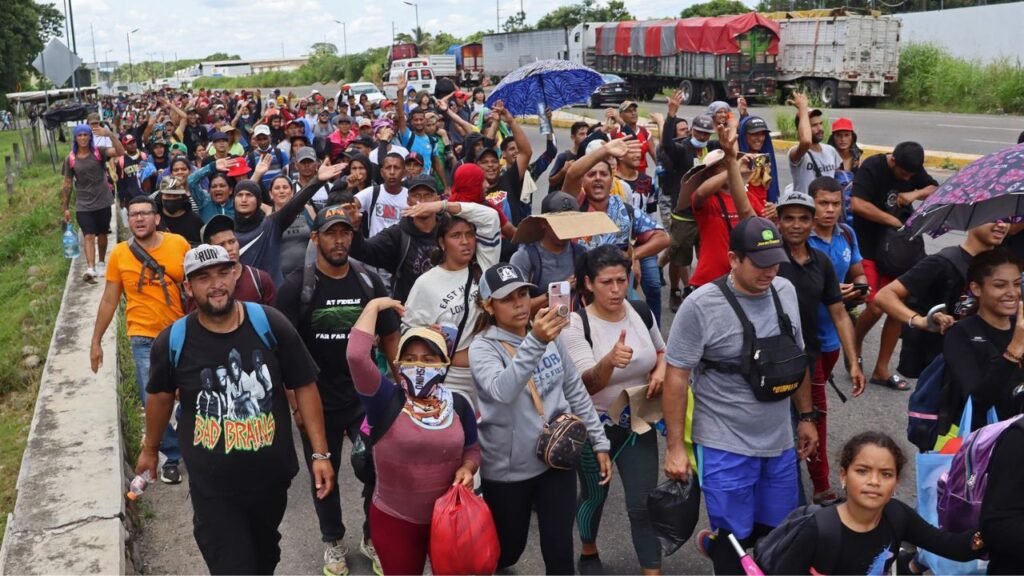 caravanas migrantes mexico