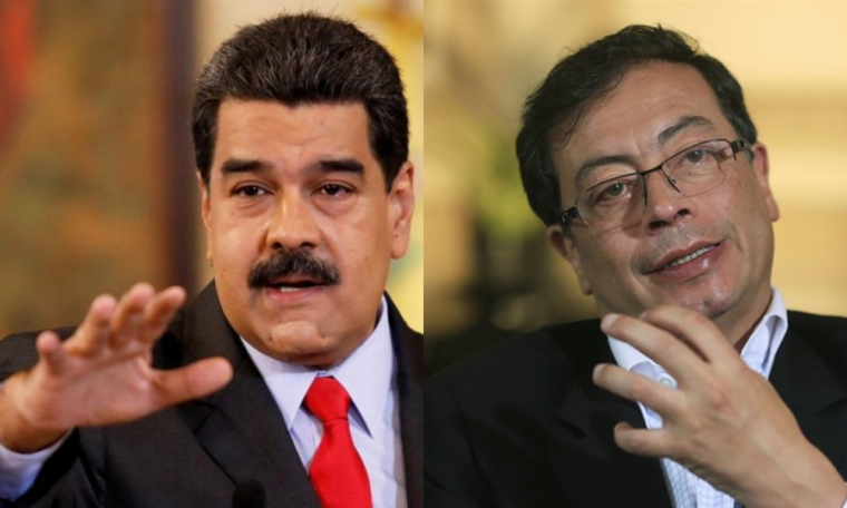 Nicolás Maduro viajaría a Colombia para reunirse con Gustavo Petro