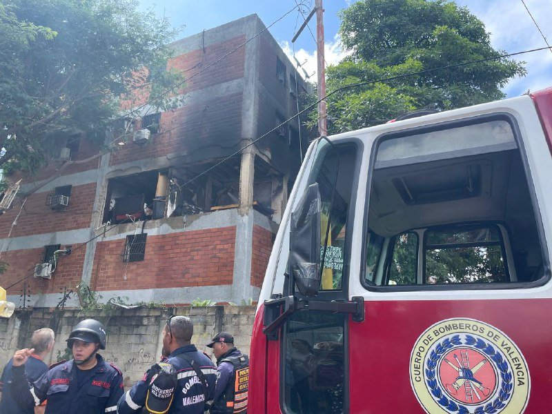 Carabobo | Explosión en un apartamento dejó seis personas heridas
