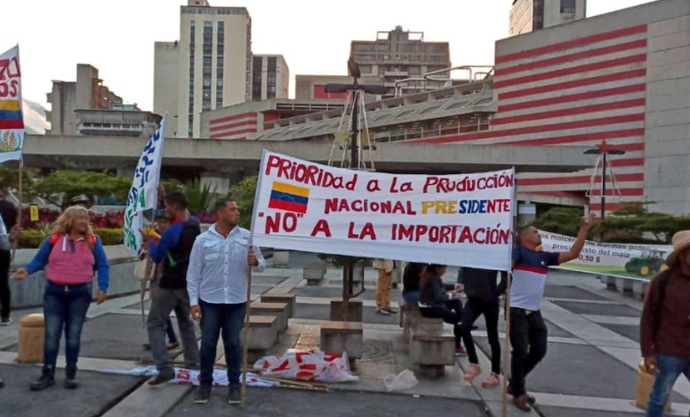 Productores de alimentos le exigen a Nicolás Maduro cumplir con promesas que le realizó a este sector