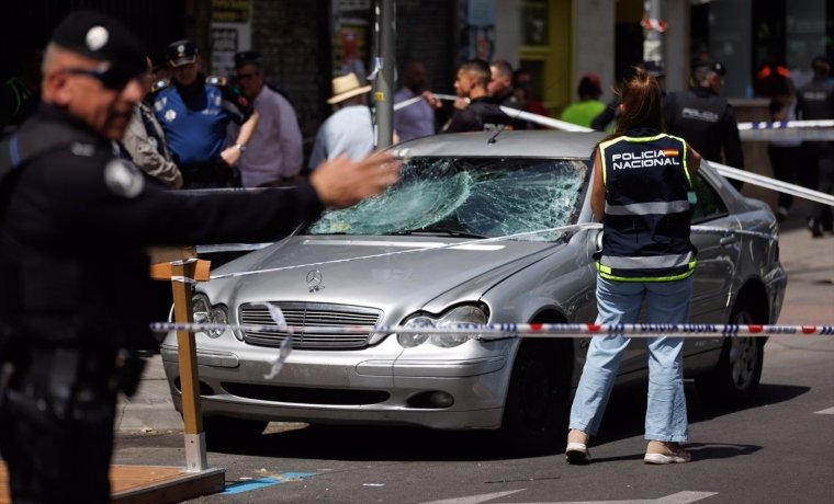 Dos muertos y varios heridos por atropello en Madrid tras persecución policial