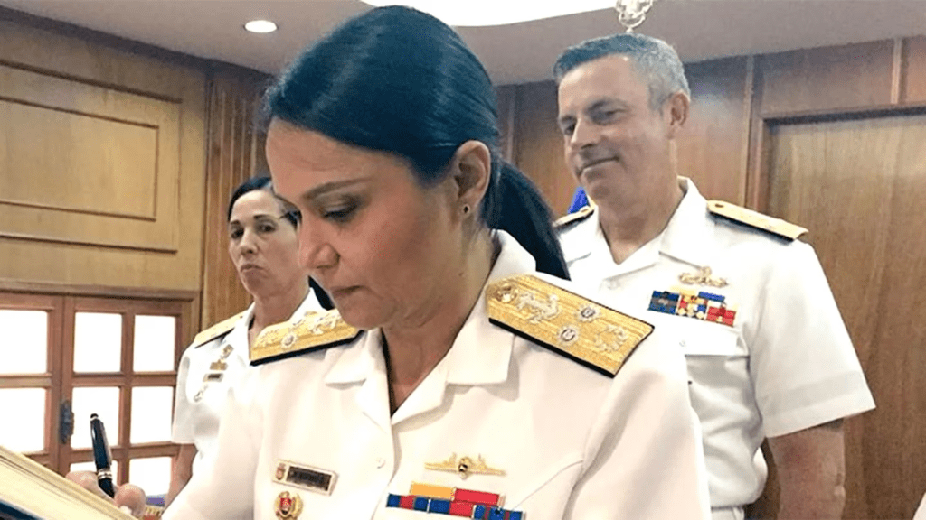 Viceministra de Planificación y Desarrollo para la Defensa, Almirante Noris Amparo Negrón Rangel
