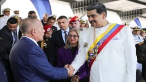 Manuel Rosales y Nicolás Maduro