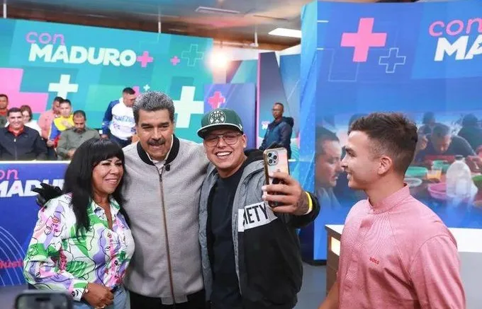 Nicolas-Maduro con Emmanuel Marcano