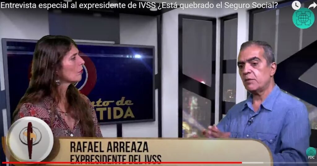 Rafael Arreaza expresidente del IVSS