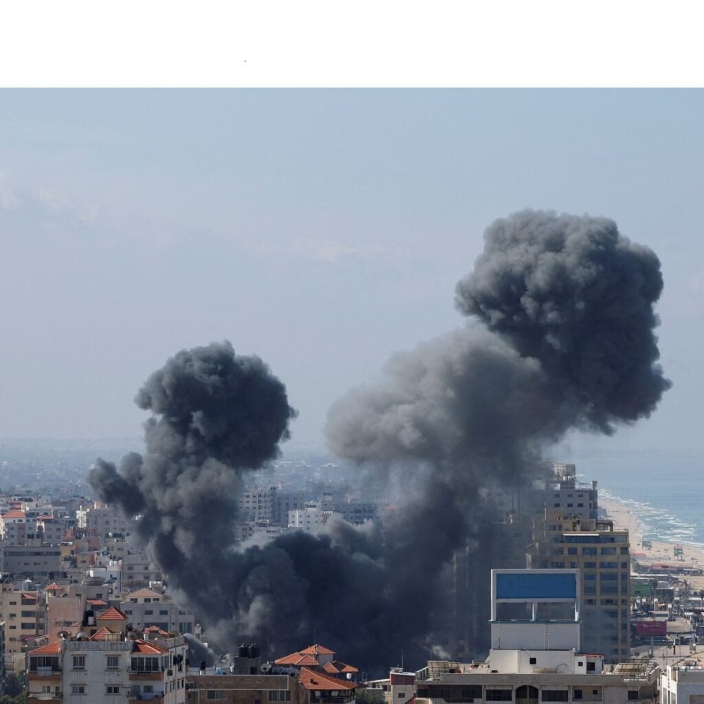 Israel jamas gaza palestina foto archivo de referencia