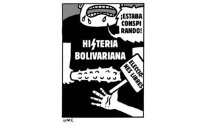 Caricatura de Nestor K - La Histeria bolivariana