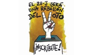 Caricatura de Samuel Bravo - ¡Qué rebelión más brava!