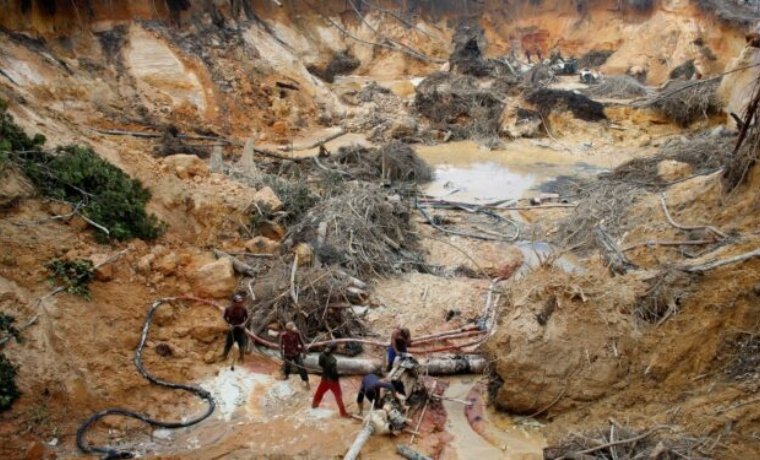 SOS Orinoco denuncia aumento de la actividad minera ilegal en Canaima