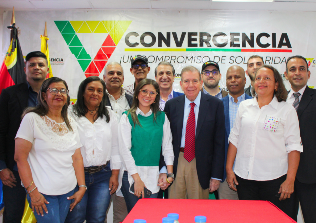Convergencia ratifica su respaldo unánime al candidato Edmundo González Urrutia