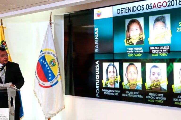 Sebastiana Barráez | Cinco de los condenados por el “caso del dron” en Venezuela denunciaron que fueron torturados en presencia del fiscal Farik Mora