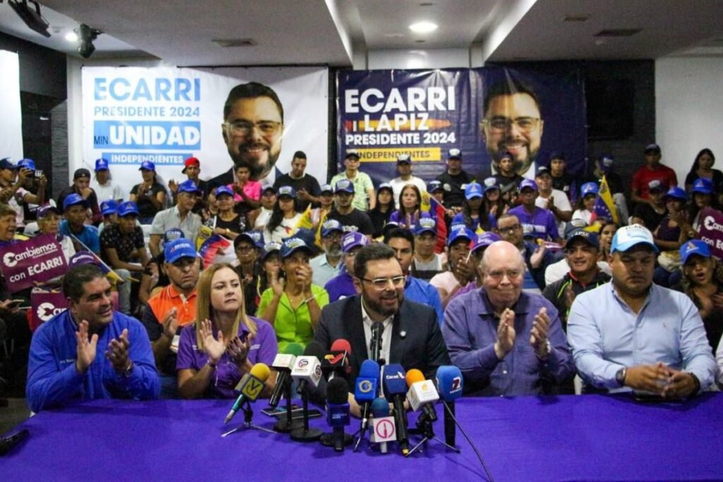 Ecarri exige a Rodríguez y Amoroso permitir acompañamiento de la UE Que venga todo el que quiera venir