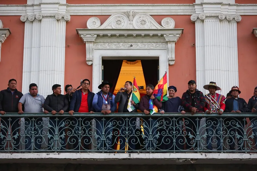 Presidente de Bolivia agradece a la población