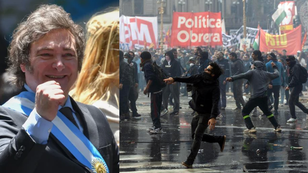 Milei Argentina Protestas