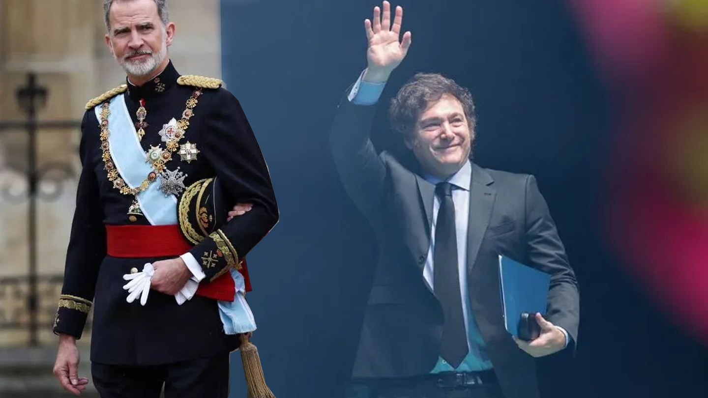Milei visita España en medio de polémica y le niegan audiencia con el rey