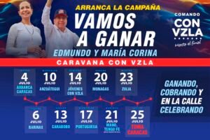 Arranca la campaña con Gran Caravana el 4 de Julio en Caracas