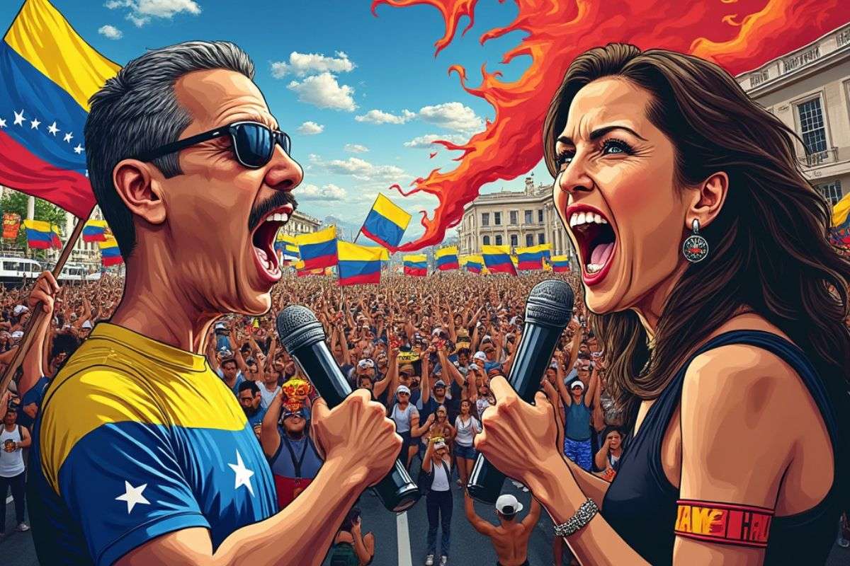 Protestas oposición gobierno Venezuela