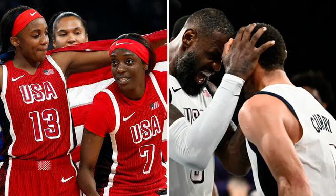 EEUU Baloncesto dupla de oro