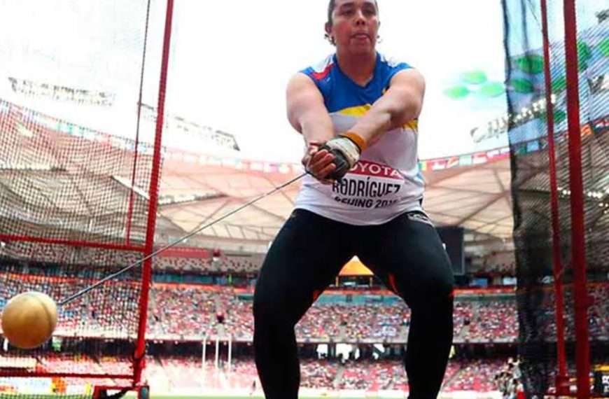 Rosa Rodríguez clasifica a la final del lanzamiento de martillo en los Juegos Olímpicos de París 2024