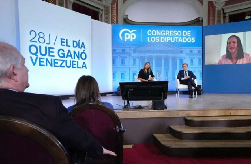 Alberto Nuñez Feijóo trabajaré para que Nicolás Maduro se vaya