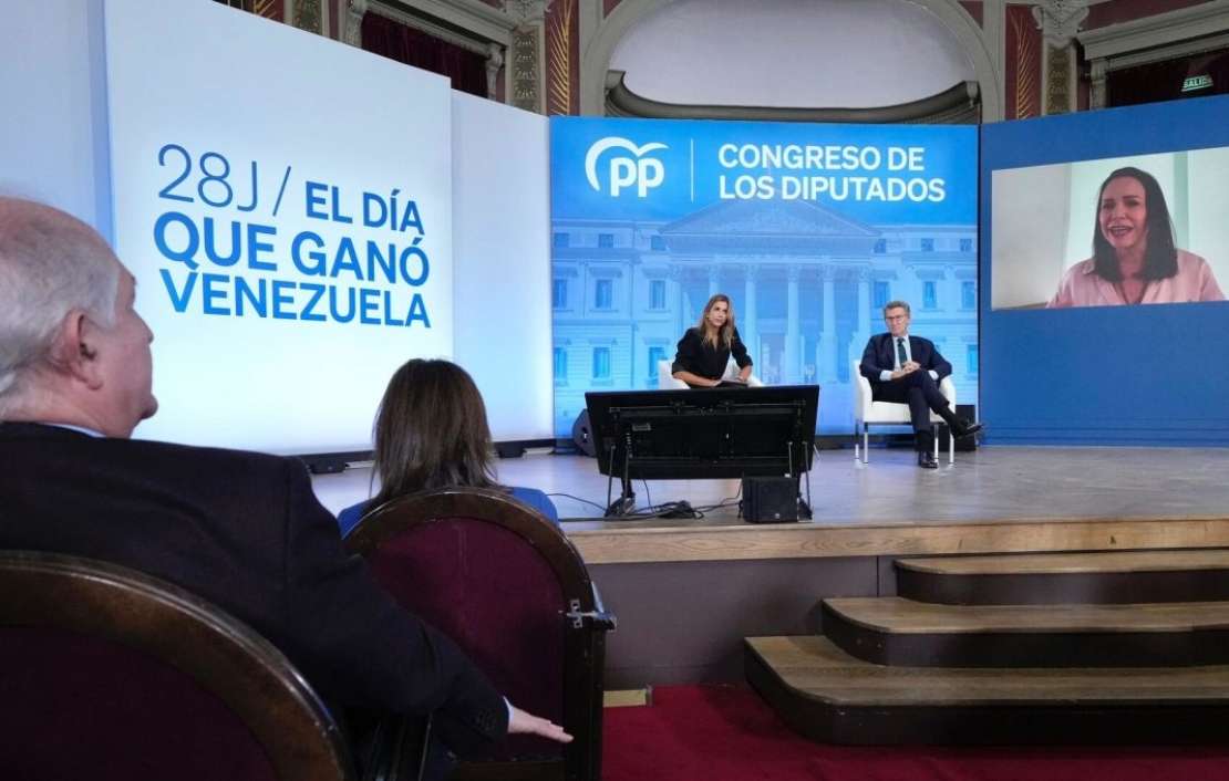 Alberto Nuñez Feijóo trabajaré para que Nicolás Maduro se vaya