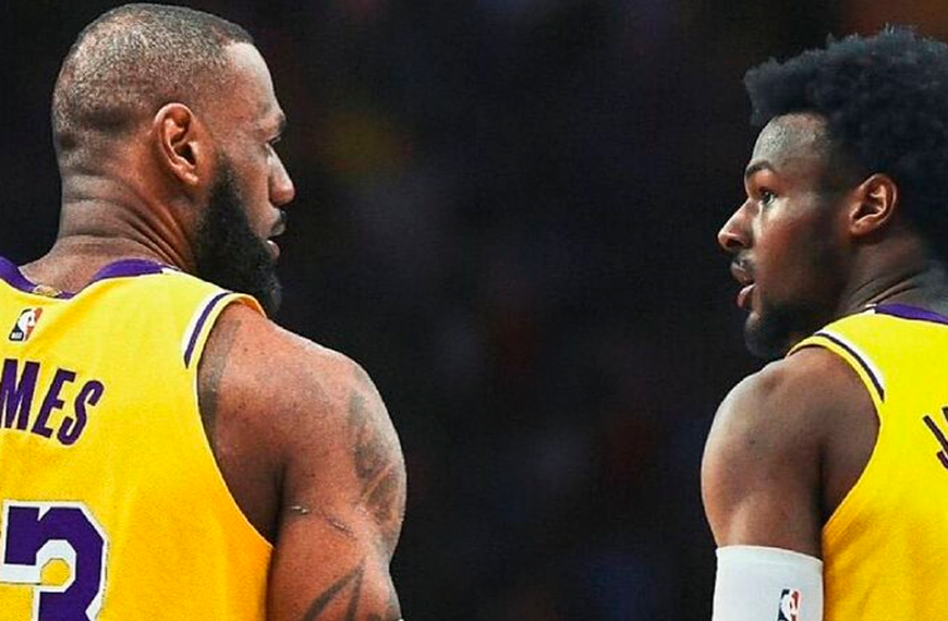 Expectativas sobre Bronny James