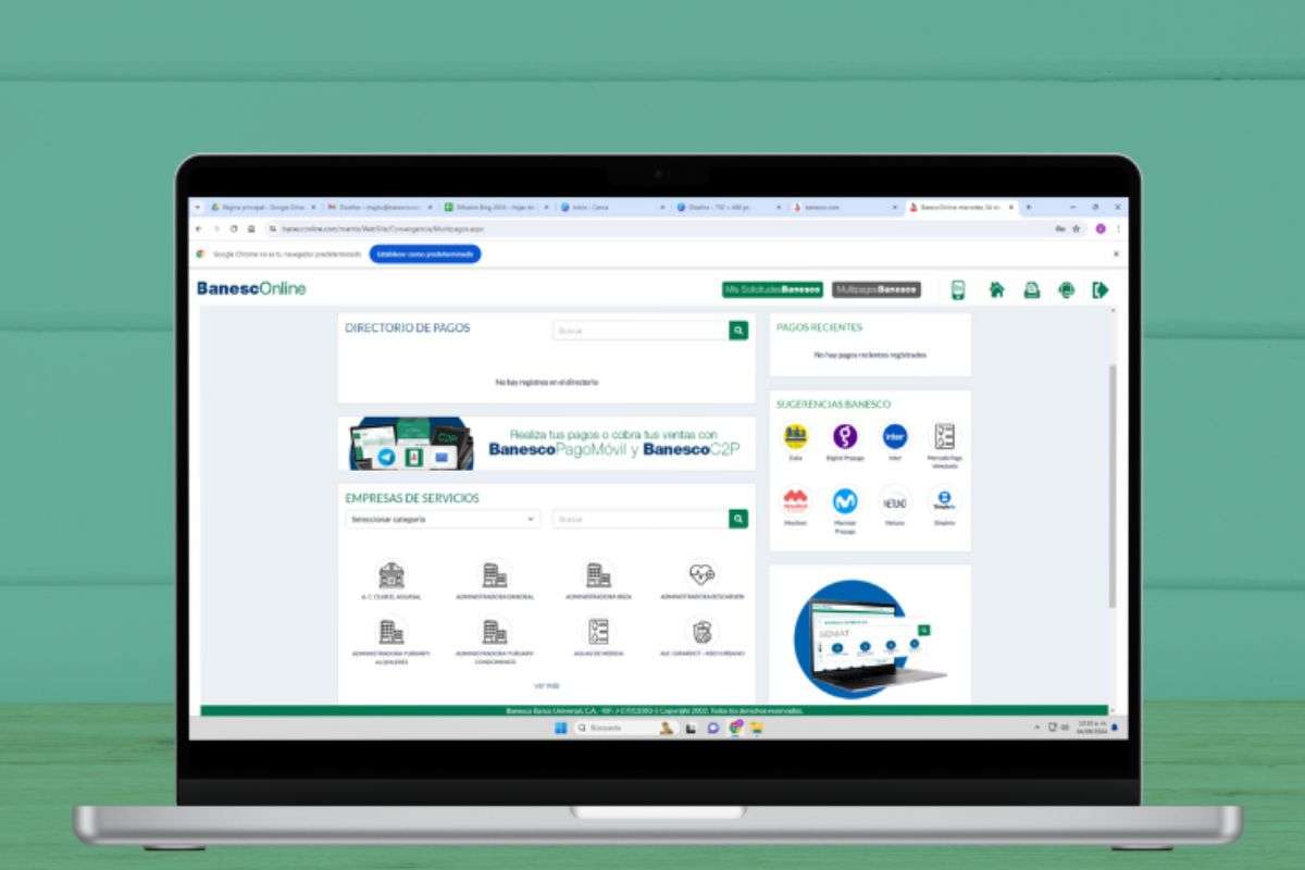 Multipagos Banesco a un clic | Ahora disponible en Banesconline y Banesconline empresa