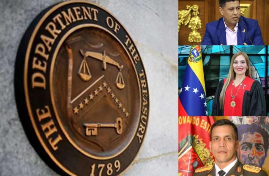 Sancionados por Estados Unidos 16 altos funcionarios del gobierno de Venezuela