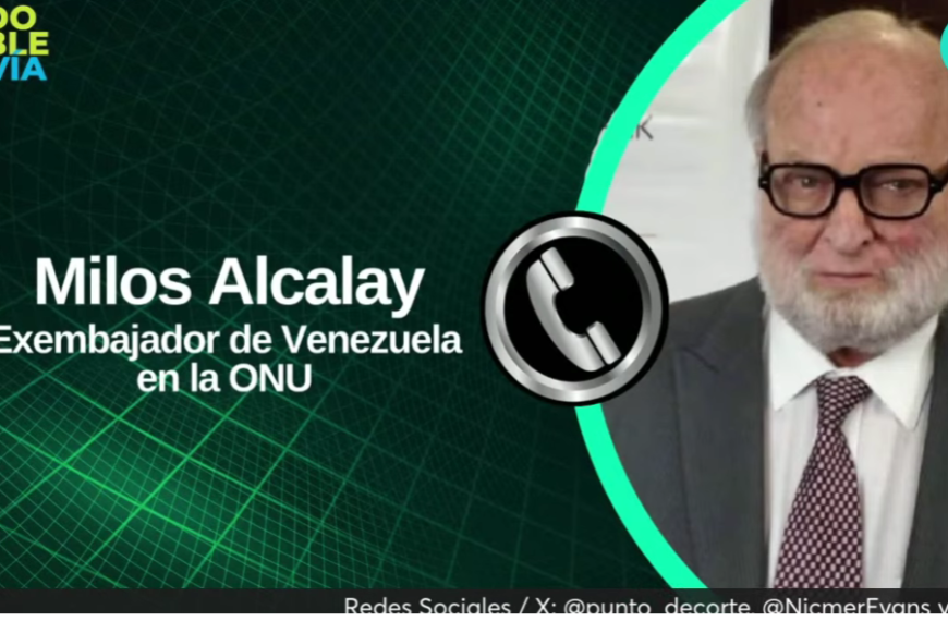 #AgendaComún | Milos Alcalay | Aislamiento internacional no beneficia a ningún venezolano y es falta de Diplomacia de Estado