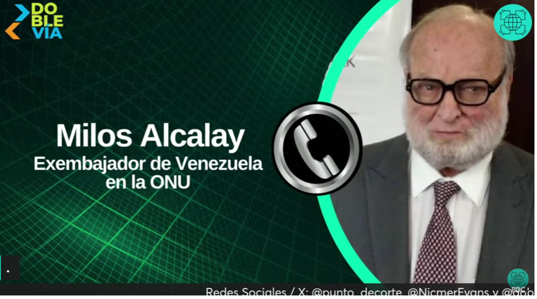 #AgendaComún | Milos Alcalay | Aislamiento internacional no beneficia a ningún venezolano y es falta de Diplomacia de Estado