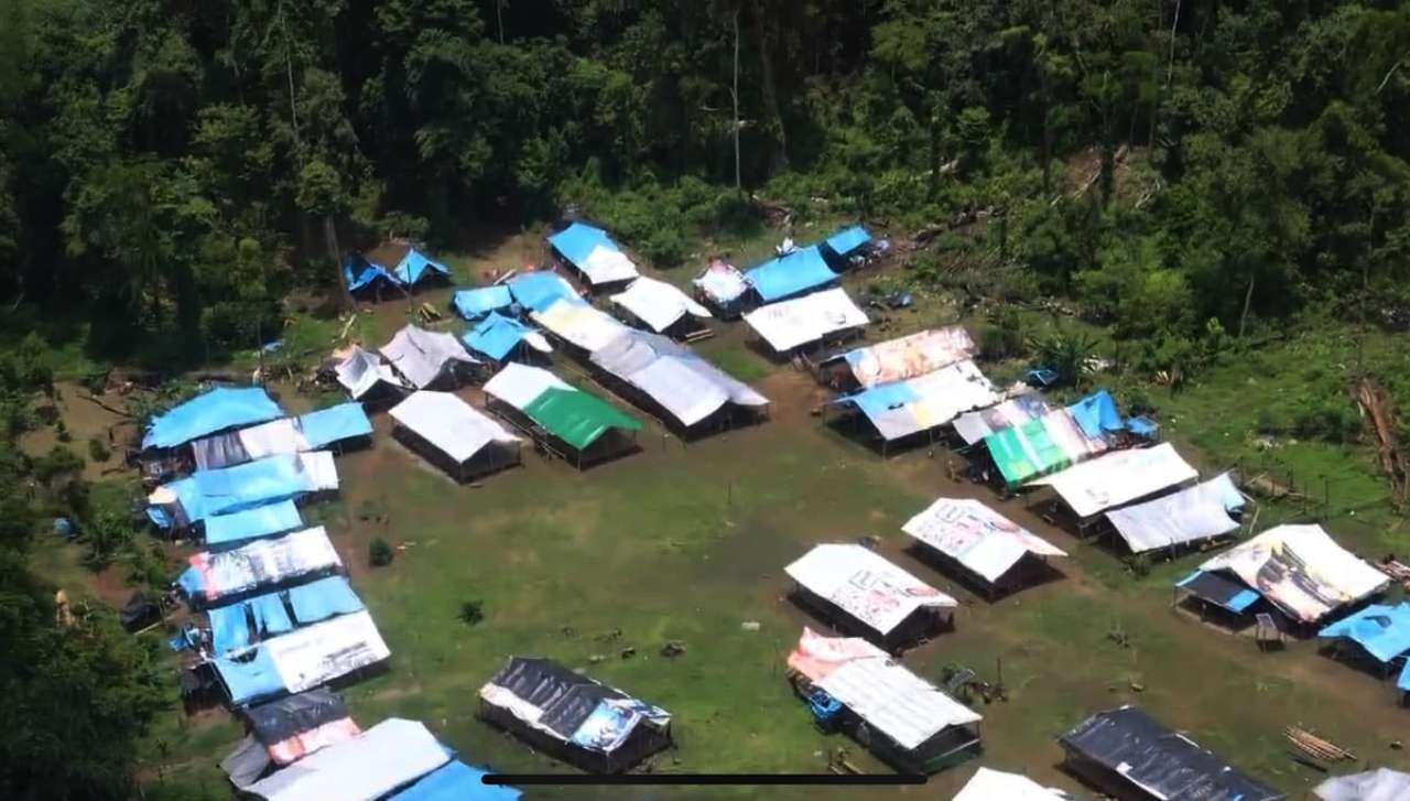 Panamá desmantela campamento clandestino en la Selva del Darién