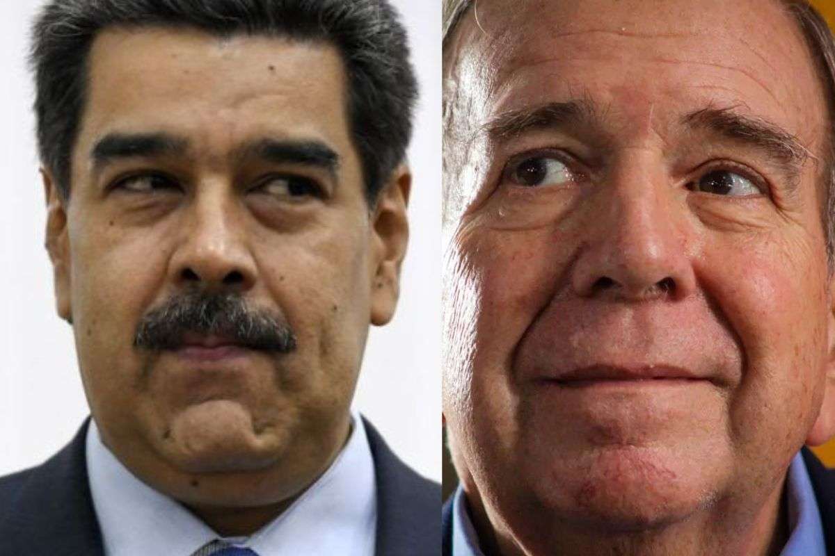 Nicolás Maduro y Edmundo González