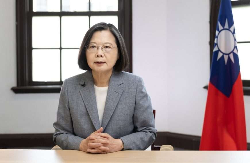 Tsai Ing-wens, expresidenta de Taiwan