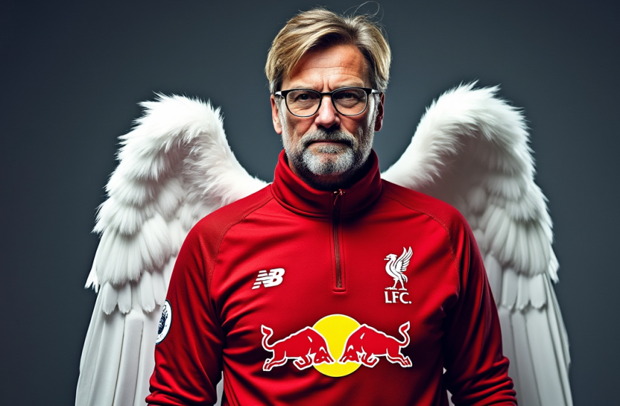 Jürgen Klopp en red bull