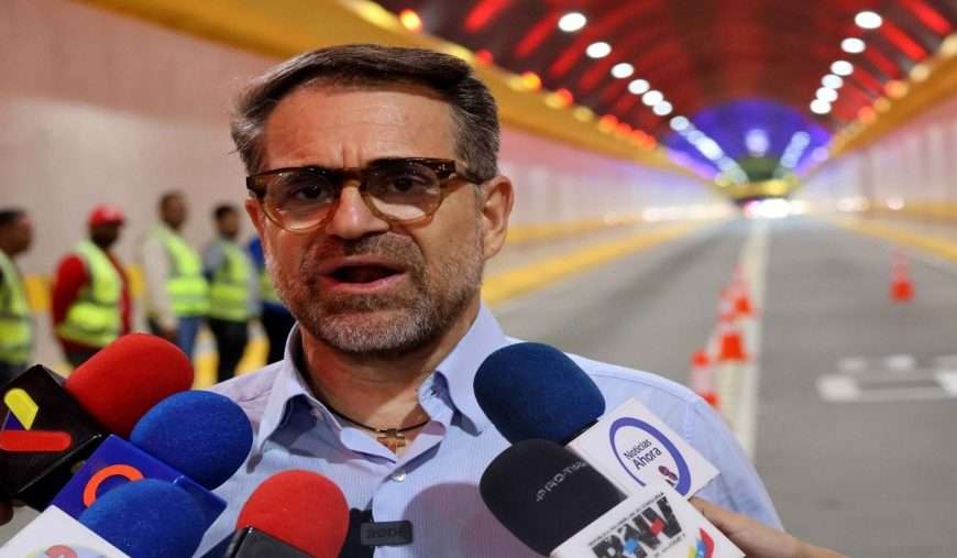 Lacava reinauguró tramo en el Túnel de la Cabrera sentido Maracay-Valencia