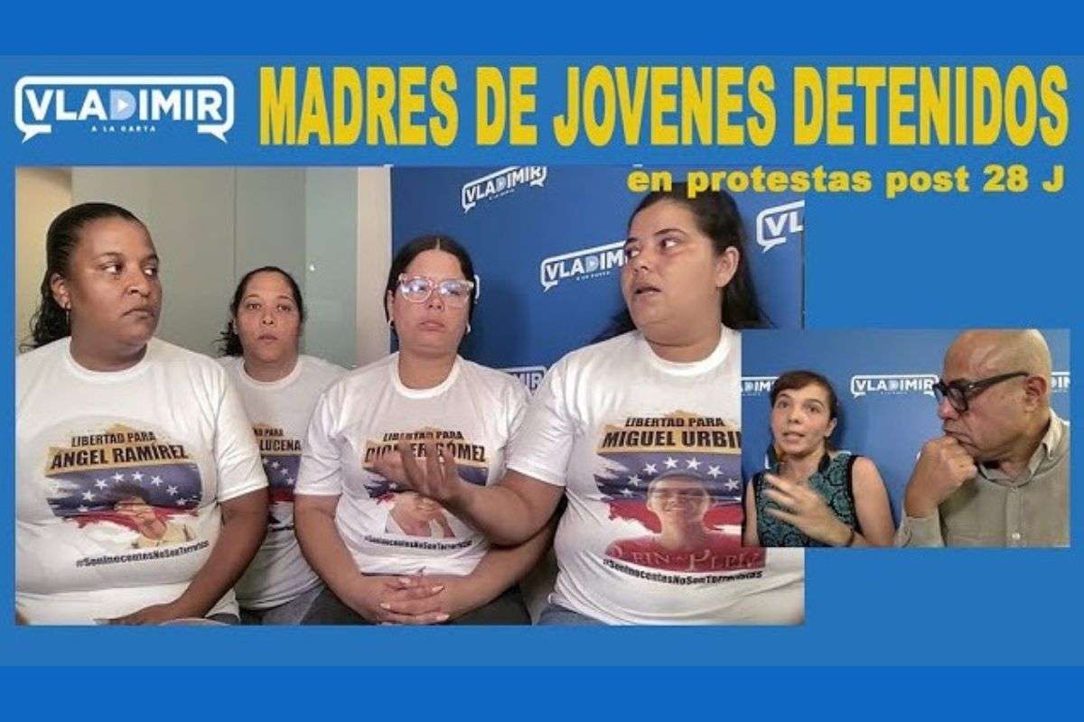 Madres de jóvenes detenidos después del 28J | “Si nos quedamos calladas, nuestros hijos seguirán presos”