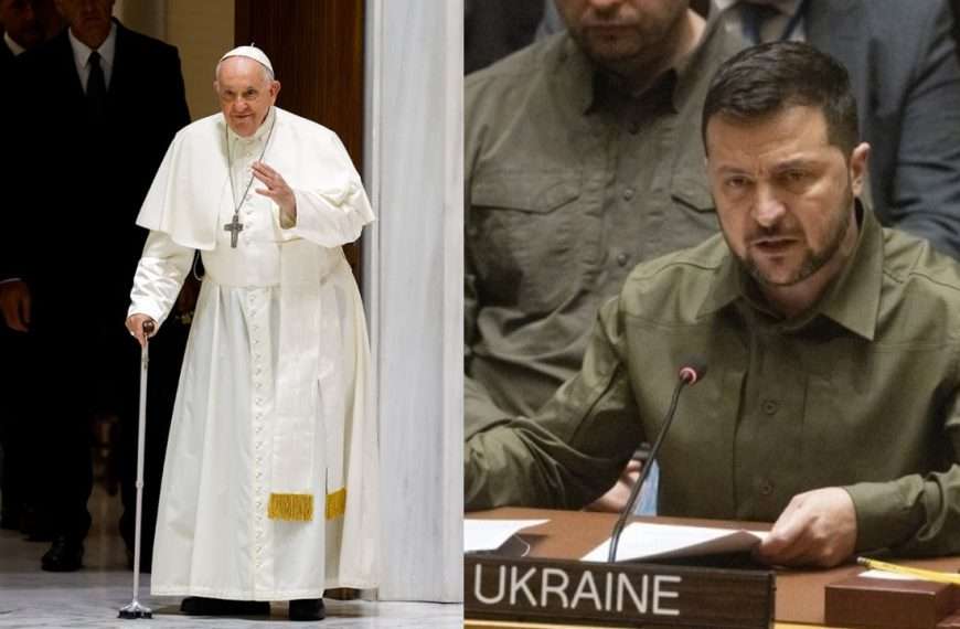 Papa Francisco vuelve a recibir a Zelenski en el Vaticano