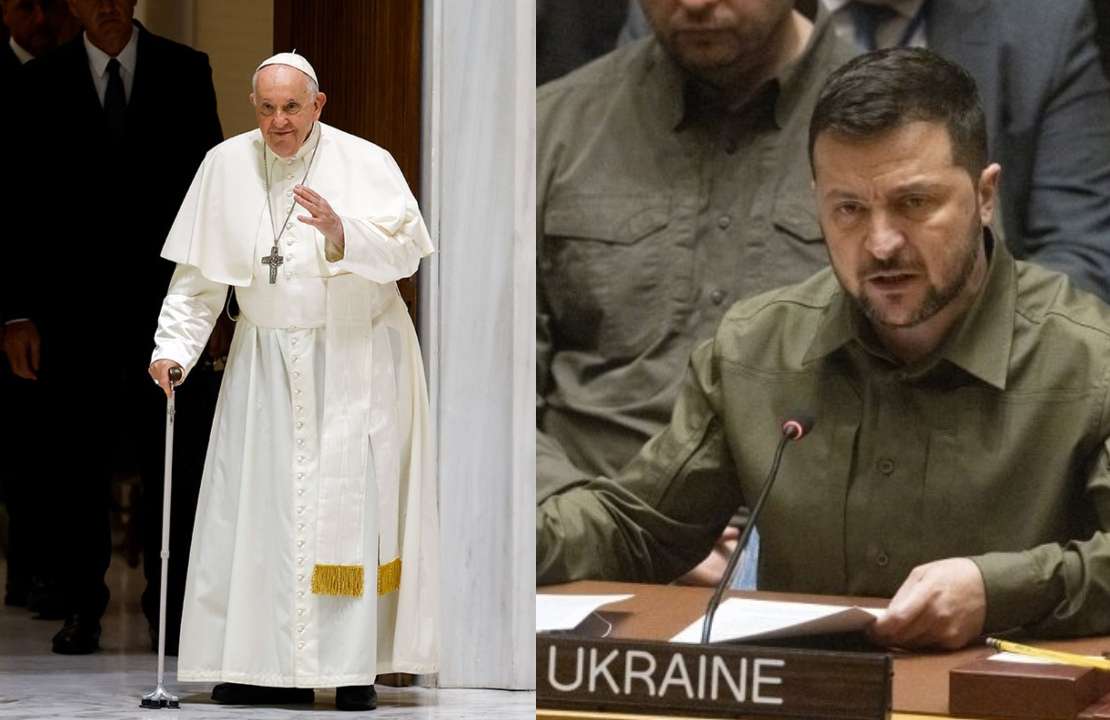 Papa Francisco vuelve a recibir a Zelenski en el Vaticano